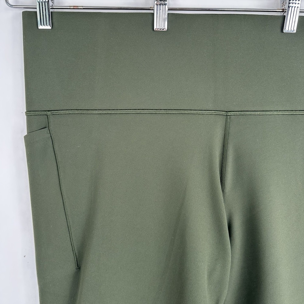 NWT Athleta Salutation Stash High Rise 7/8 Tight 3X 24W 26W Aspen Olive Pockets - Picture 6 of 12